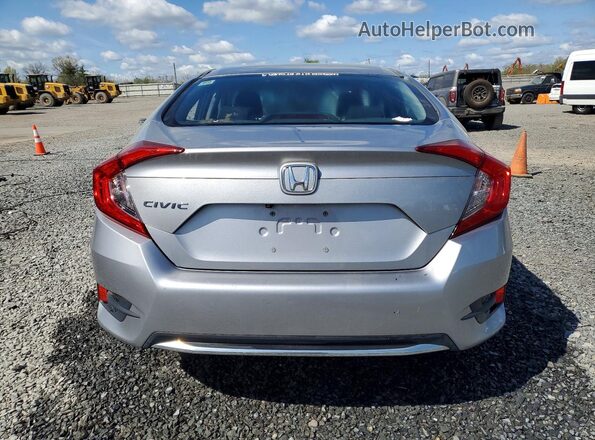 2HGFC2F67KH581666 2019 HONDA CIVIC Silver Հետևի տեսք