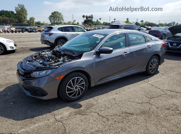 2HGFC2F67LH534431 2020 HONDA CIVIC Charcoal Przód lewy
