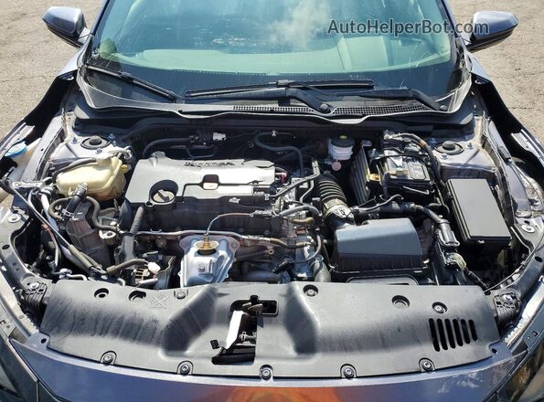 2HGFC2F67LH534431 2020 HONDA CIVIC Charcoal Widok wnętrza z tyłu