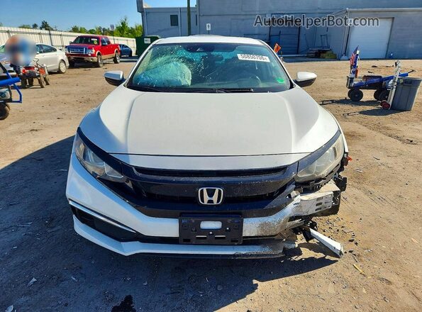 2HGFC2F67LH535482 2020 HONDA CIVIC White Вид спереду