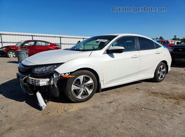 2HGFC2F67LH535482 2020 HONDA CIVIC White Передня ліва чверть