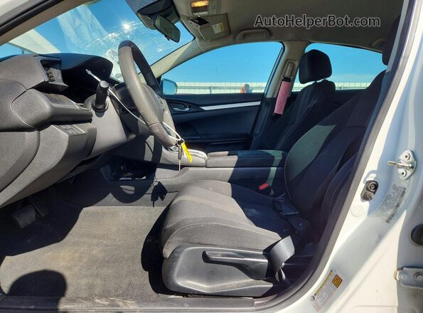 2HGFC2F67LH535482 2020 HONDA CIVIC White Вид салону спереду