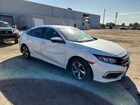 2020 Honda Civic Lx White vin: 2HGFC2F67LH535482