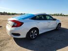 2020 Honda Civic Lx White vin: 2HGFC2F67LH535482