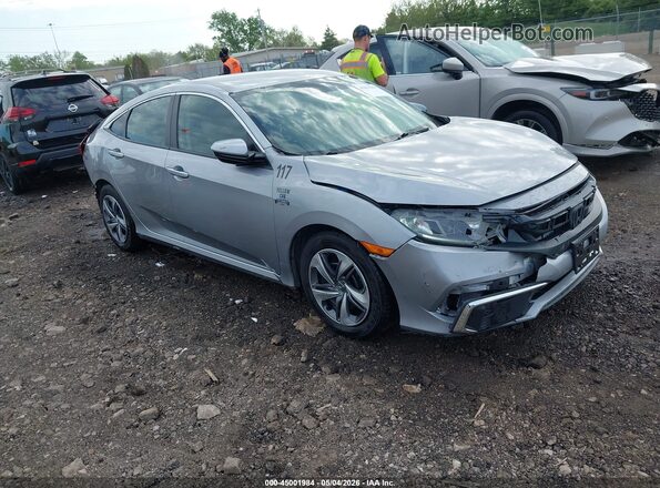 2HGFC2F67LH564108 2020 HONDA CIVIC Серебряный Передняя правая четверть