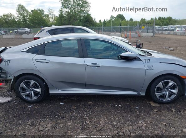 2HGFC2F67LH564108 2020 HONDA CIVIC Серебряный Панорамный вид салона 360°