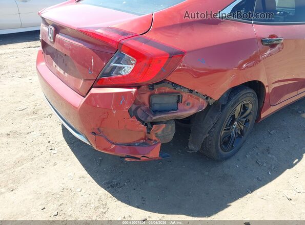 2HGFC2F67LH594922 2020 HONDA CIVIC Красный Вид спереди