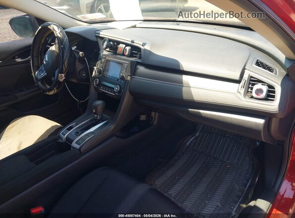 2HGFC2F67LH594922 2020 HONDA CIVIC Красный Вид салона спереди