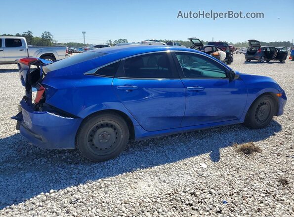 2HGFC2F67LH596184 2020 HONDA CIVIC Blue Rear right