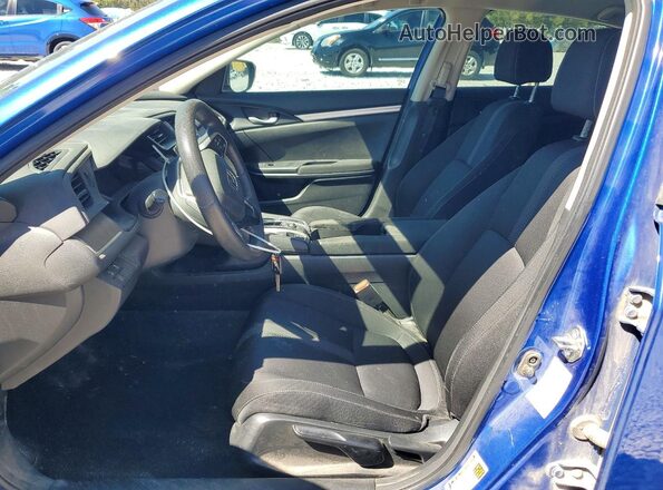 2HGFC2F67LH596184 2020 HONDA CIVIC Blue Front interior view