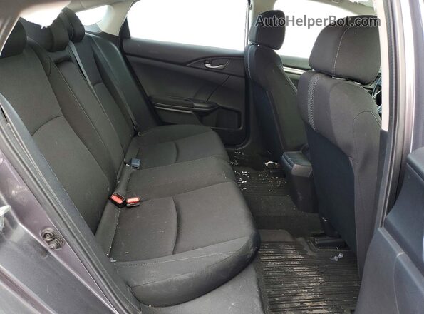 2HGFC2F68JH029320 2018 HONDA CIVIC Серый Вид задних сидений