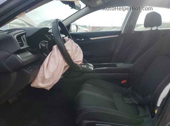 2HGFC2F68LH532025 2020 HONDA CIVIC Gray Вид салону спереду