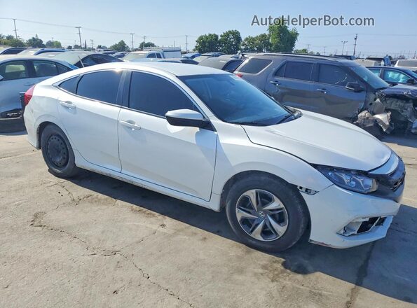 2HGFC2F68LH571262 2020 HONDA CIVIC White წინა მარჯვენა