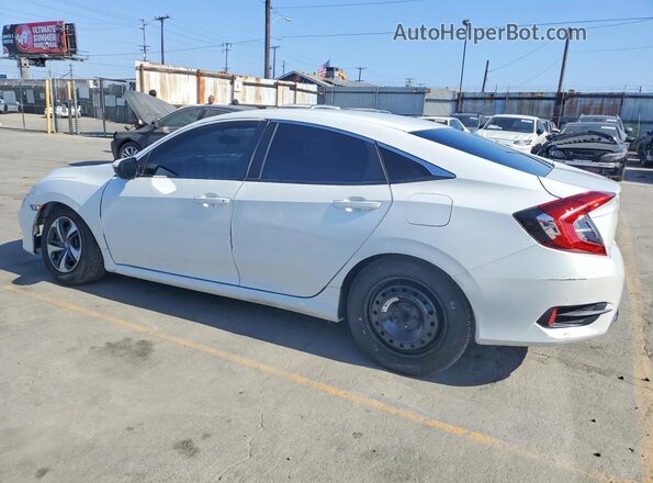 2HGFC2F68LH571262 2020 HONDA CIVIC White უკანა მარცხენა