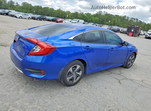 2HGFC2F68LH598462 2020 HONDA CIVIC Blue Trasero derecho