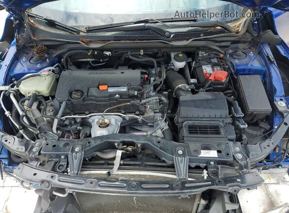 2HGFC2F68LH598462 2020 HONDA CIVIC Blue Vista interior trasera