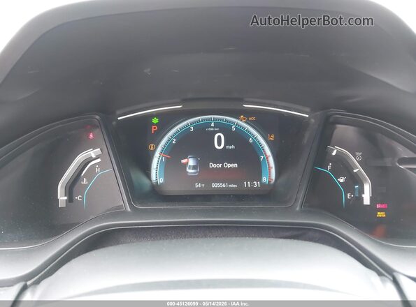 2HGFC2F68MH520149 2021 HONDA CIVIC Красный Вид задних сидений
