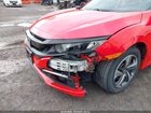2021 Honda Civic Lx Красный vin: 2HGFC2F68MH520149