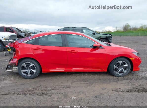 2HGFC2F68MH520149 2021 HONDA CIVIC Красный Панорамный вид салона 360°