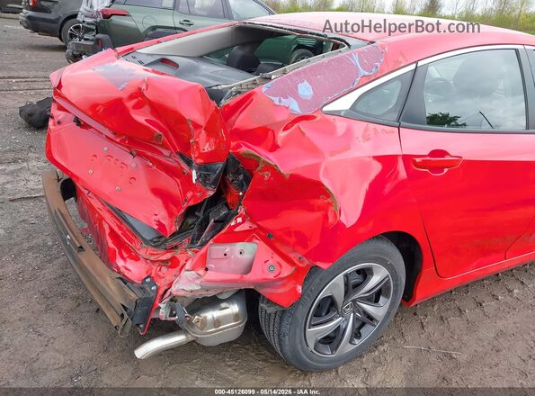 2HGFC2F68MH520149 2021 HONDA CIVIC Красный 