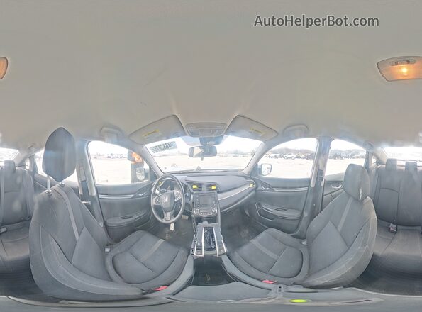 2HGFC2F69JH545704 2018 HONDA CIVIC Silver Widok wnętrza 360 stopni