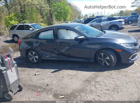 2HGFC2F69KH599361 2019 HONDA CIVIC Blue Vista interior trasera
