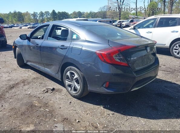 2HGFC2F69KH599361 2019 HONDA CIVIC Blue Trasero izquierdo