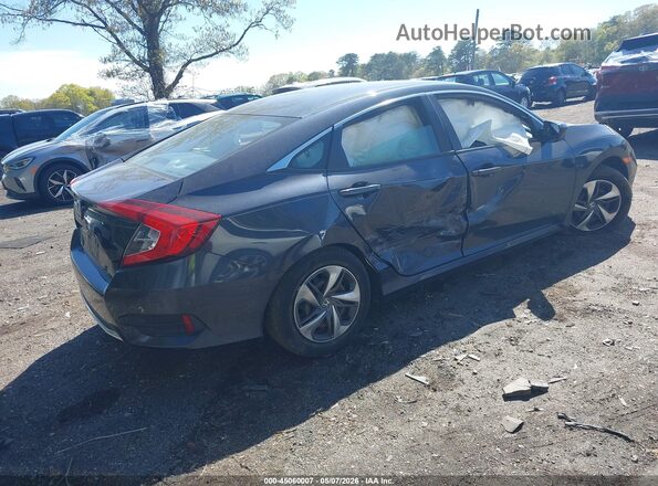 2HGFC2F69KH599361 2019 HONDA CIVIC Blue Trasero derecho