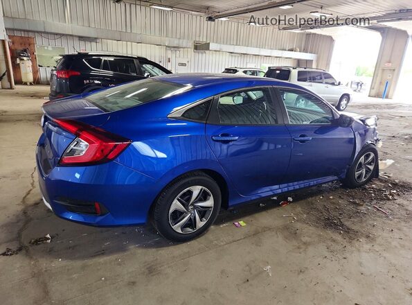2HGFC2F69LH533099 2020 HONDA CIVIC Синий Задняя правая четверть
