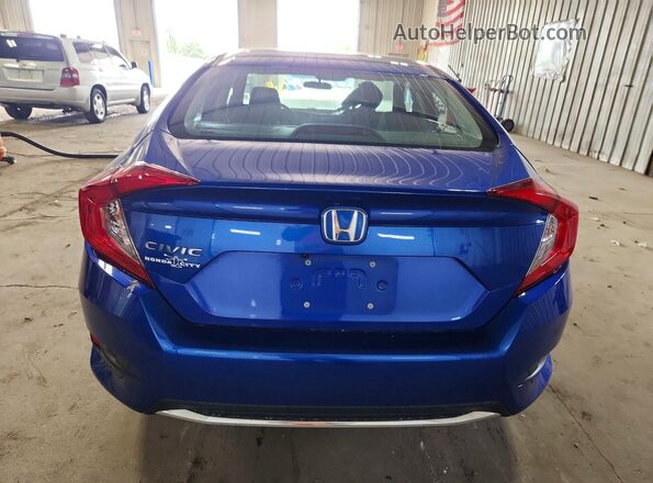 2HGFC2F69LH533099 2020 HONDA CIVIC Синий Вид сзади