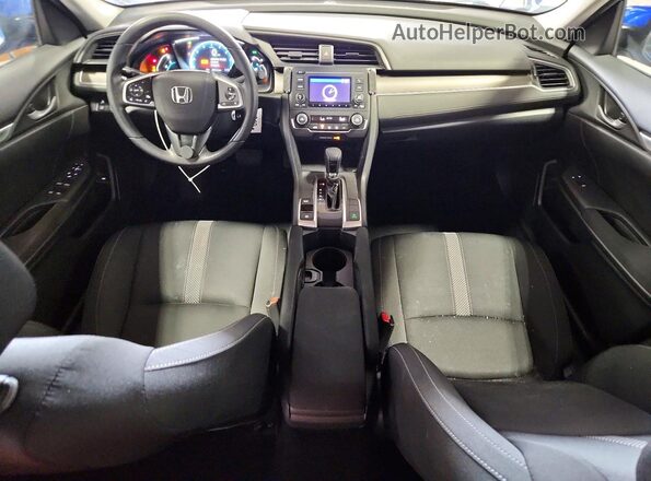 2HGFC2F69LH533099 2020 HONDA CIVIC Синий Вид панели приборов