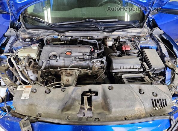 2HGFC2F69LH533099 2020 HONDA CIVIC Синий Вид задней части салона
