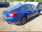 2020 Honda Civic Lx Dark Blue vin: 2HGFC2F69LH566622