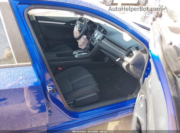 2HGFC2F69LH566622 2020 HONDA CIVIC Dark Blue Front interior view
