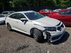 2020 Honda Civic Lx White vin: 2HGFC2F69LH578415