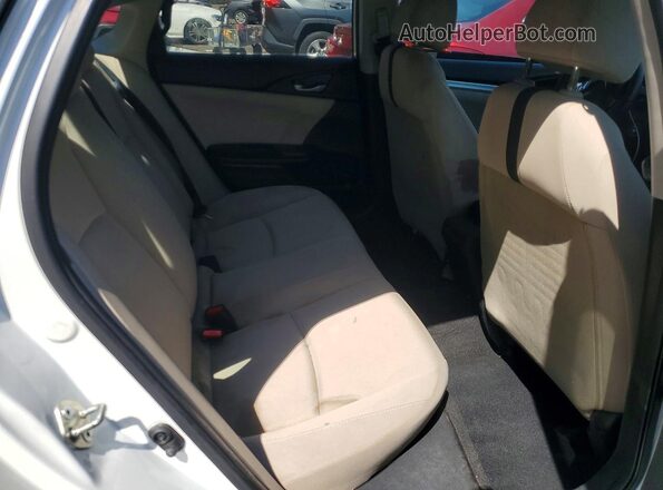 2HGFC2F69LH578415 2020 HONDA CIVIC White Rear seats view