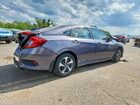2020 Honda Civic Lx Gray vin: 2HGFC2F69LH596395