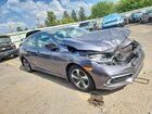 2020 Honda Civic Lx Gray vin: 2HGFC2F69LH596395