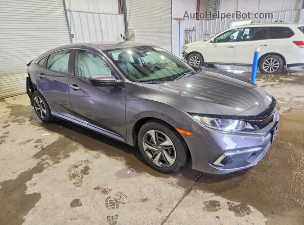 2HGFC2F6XKH509408 2019 HONDA CIVIC Серый Передняя левая четверть