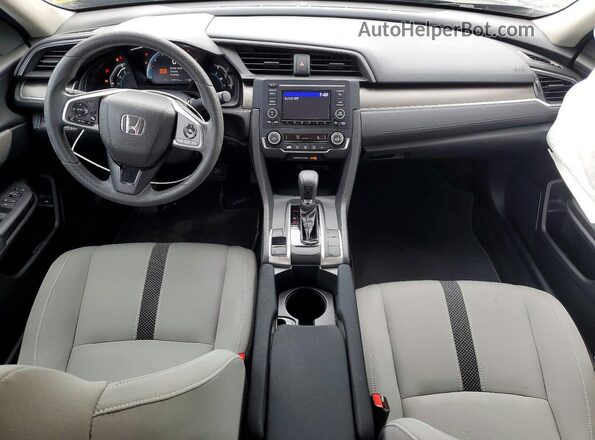 2HGFC2F6XKH509408 2019 HONDA CIVIC Серый Вид панели приборов
