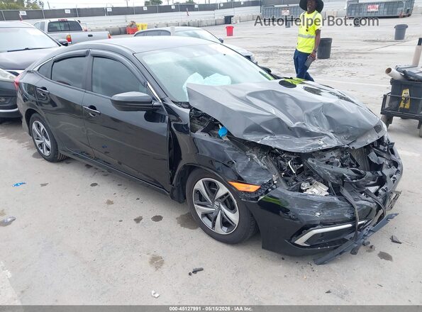 2HGFC2F6XKH557412 2019 HONDA CIVIC Black Przód prawy