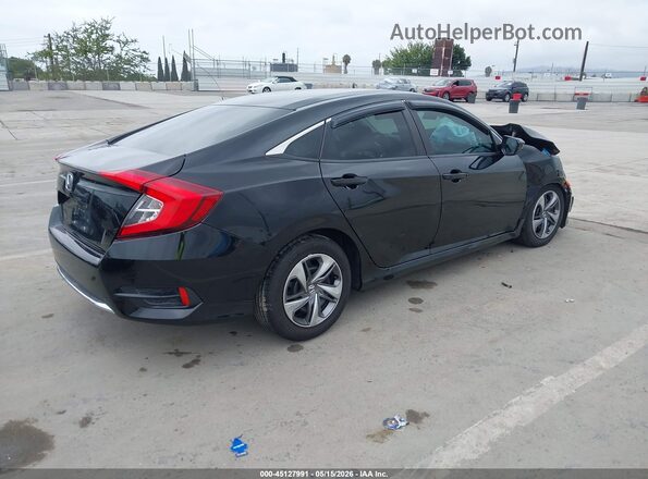 2HGFC2F6XKH557412 2019 HONDA CIVIC Black Tył prawy
