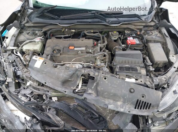 2HGFC2F6XKH557412 2019 HONDA CIVIC Black Widok z tyłu