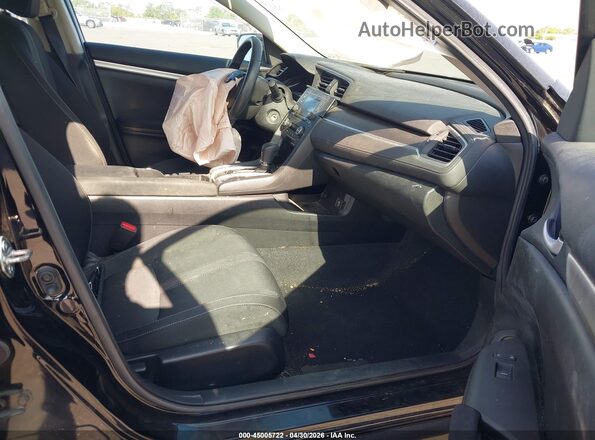 2HGFC2F6XLH599256 2020 HONDA CIVIC Черный Вид салона спереди
