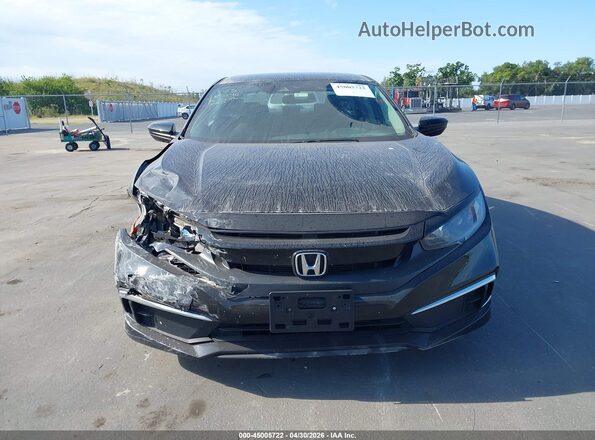 2HGFC2F6XLH599256 2020 HONDA CIVIC Черный Вид щитка приборов
