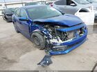 2021 Honda Civic Lx Blue vin: 2HGFC2F6XMH558966