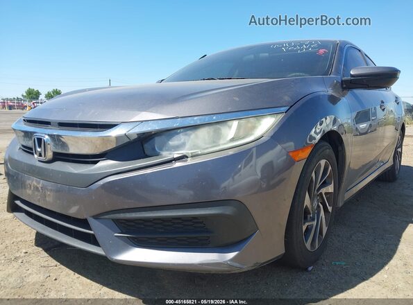 2HGFC2F70GH503312 2016 HONDA CIVIC Серый Вид спереди