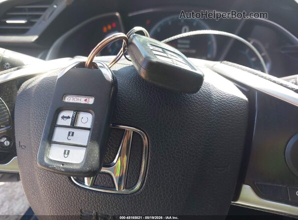 2HGFC2F70GH503312 2016 HONDA CIVIC Серый Вид панели приборов