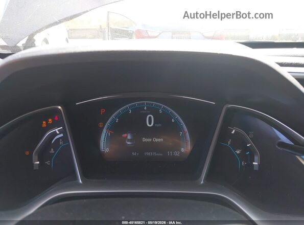 2HGFC2F70GH503312 2016 HONDA CIVIC Серый Вид задних сидений