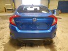 2017 Honda Civic Ex Синий vin: 2HGFC2F70HH510665